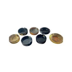 Ashtrays (7), from
Las Vegas. Vintage